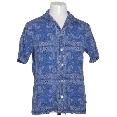 Kortärmad skjorta (Blå, Vit) från Ulax x Nikben Lyocell