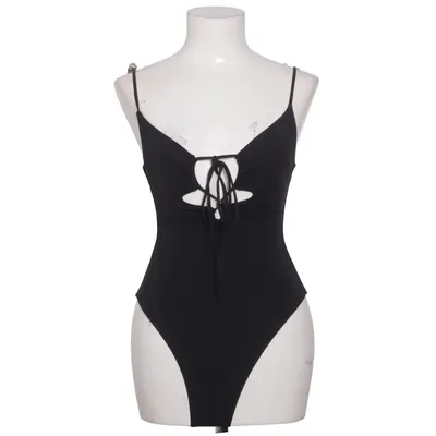 Body (Svart) från H&M Elastan, Polyamid, Polyester