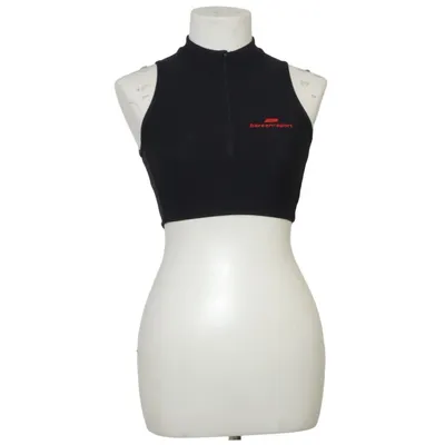 Sporttop (Zwart) van Bareen Sport Elastaan, Polyamide