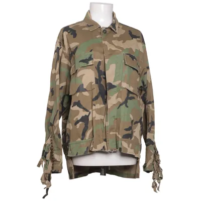 Skjorta (THE CAMOUFLAGE JACKET) från Zara Woman Bomull, Linne, Lyocell