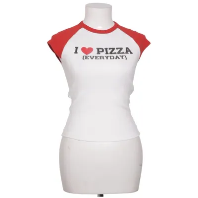 Baseballtröja (Röd, Vit) från Bershka