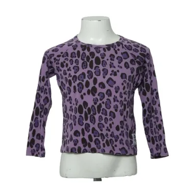 Long sleeve T-shirt (Purple, Black) from Mini Rodini Cotton