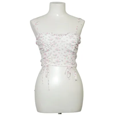 Crop top (Wit, Roze, Groen) van Tiger Mist Elastaan, Polyester
