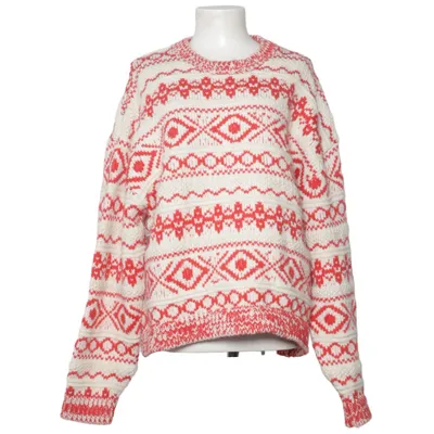 Sweater (Rød, Hvid) fra Lindex Akryl, Polyester, Uld