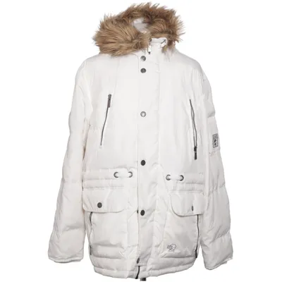Dunjacka (Vit) från Camp David Dun, Fjädrar, Polyester