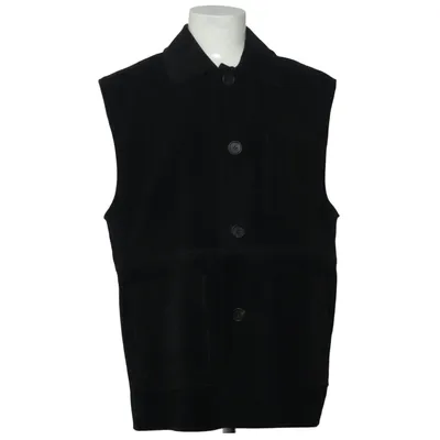 Overshirt (Zwart) van Source Unknown Polyester, Leer
