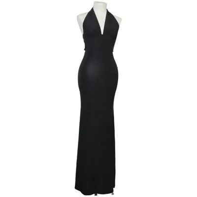 Halterneck-kjole (Sort) fra Clo-La Elastan, Polyester