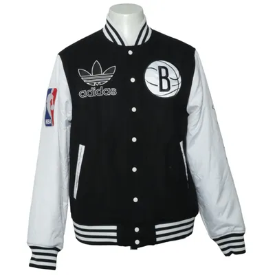 Collegejacka (Svart, Vit) från Adidas Originals Polyester, Ull