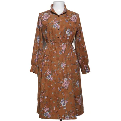 Robe longue (Marron, Multicolore) de Crfs