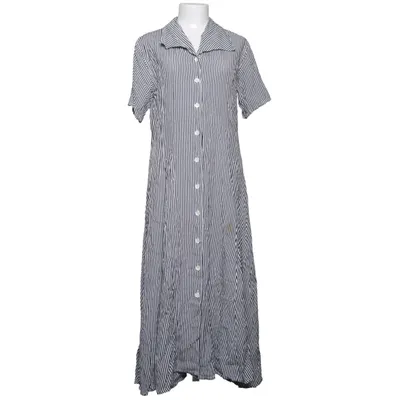 Shirt dress (Blue, White) from Redgreen Viscose