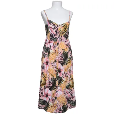 Maxikjole (Pink, Flerfarvet) fra Lascana Bomuld, Viscose
