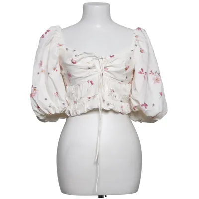 Crop top (Blanc, Multicolore) de H&M Polyamide, Polyester