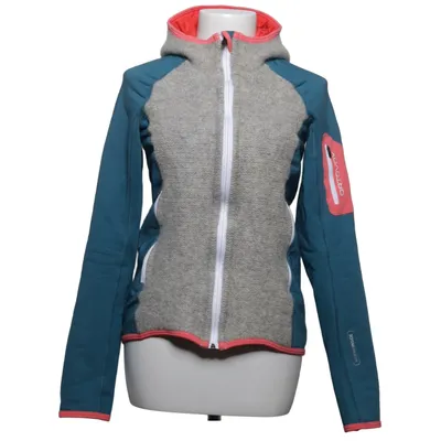 Fleece jacket (Blue, Gray, Pink) from Ortovox Elastane, Merino wool, Polyester