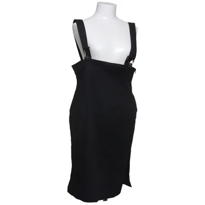 Overalls nederdel (Sort) fra Collectif Bomuld, Elastan