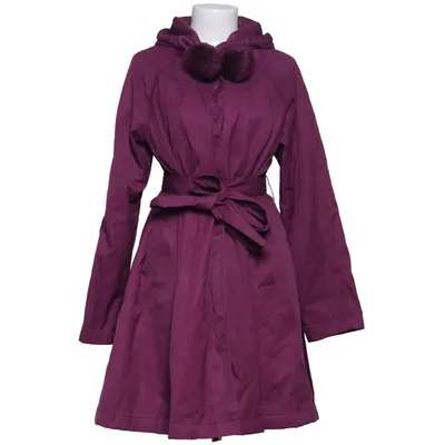 Coat (Purple) from Monki Cotton, Polyester