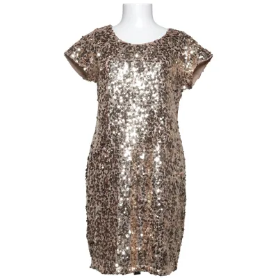 Cocktailklänning (Guldfärgad) från KappAhl Polyester