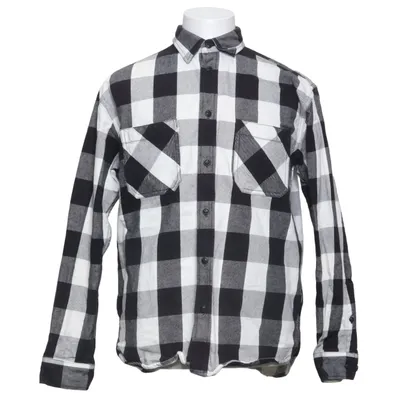 Chemise en flanelle (Noir, Blanc) de Vailent Pure Coton