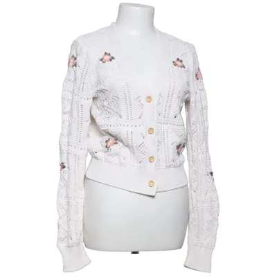 Cardigan (Blanc) de Mango Coton, Polyamide