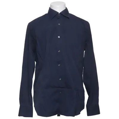 Chemise (Bleu) de Bagutta Coton, Élasthane, Polyamide