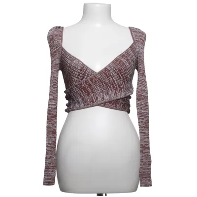 Crop top (Red, White, Multicolored) from Self-Portrait Polyamide, Polyester, Viscose