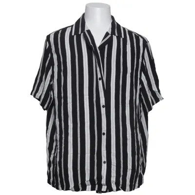 Korte mouwen shirt (Zwart, Wit) van H&M Viscose