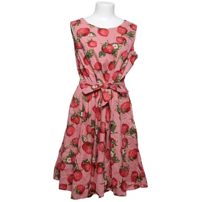 Kleid (Pink, Rot, Grün) von Imprinte Vintage