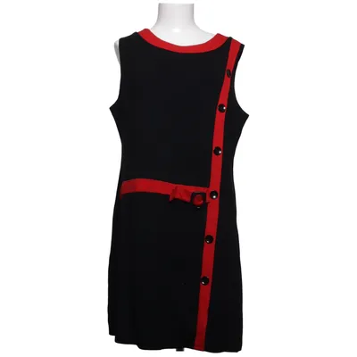 Dress (Black, Red) from Rebecca Elastane, Polyamide, Viscose