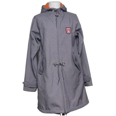 Raincoat (Gray) from Derbe Polyester, Polyurethane