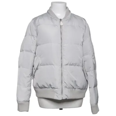 Bomber jacket (Gray) from Dotted Blue Down, Feather, Polyester