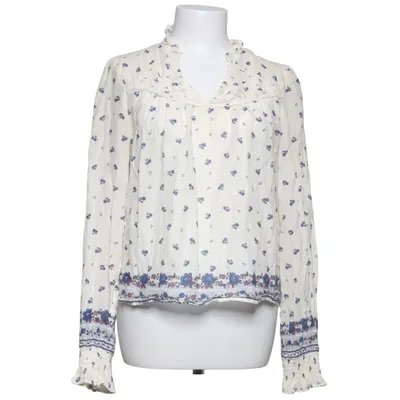Bluse (Seima S Belle Border Blouse) fra Neo Noir Bomuld