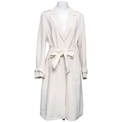 Coat (Beige) from H&M Modern Classic Polyester, Viscose