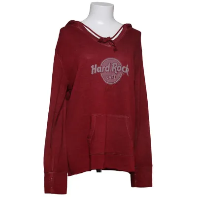 Huvtröja (Röd) från Hard Rock Cafe Bomull, Polyester