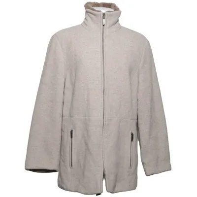 Manteau (Beige) de Hucke Mode Collection Acrylique, Coton, Polyester