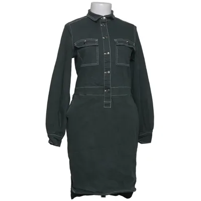 Robe chemise (Vert) de Coster Copenhagen Coton, Élasthane, Viscose