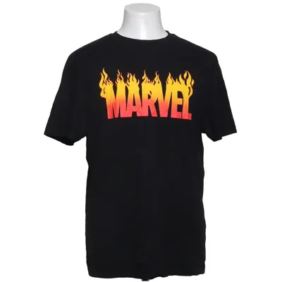 T-shirt (Zwart, Meerkleurig) van Marvel Katoen