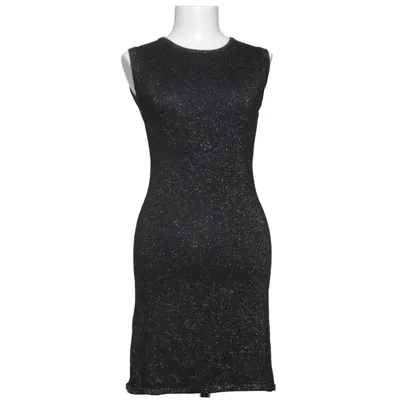 Klänning (Svart, Silverfärgad) från Evileye Denim Bomull, Viskos