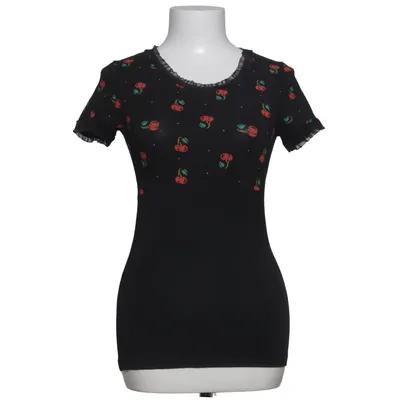 T-shirt (Black, Multicolored) from Pussy Deluxe
