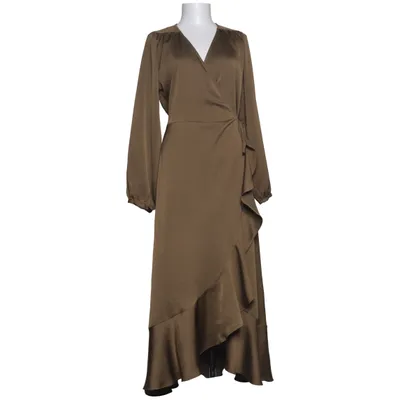 Slå-om-kjole (Brun) fra Soaked in Luxury Genanvendt polyester
