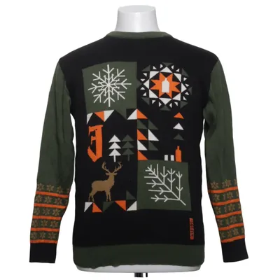 Christmas sweater (Black, Green, Orange) from Jägermeister Cotton