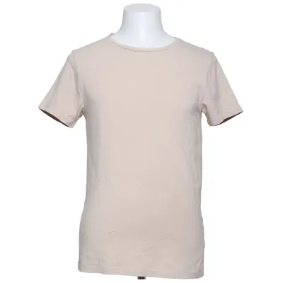T-shirt (Beige) fra Riley Bomuld, Elastan