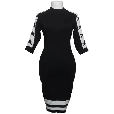 Dress (Black, White) from Qed London Polyamide, Viscose