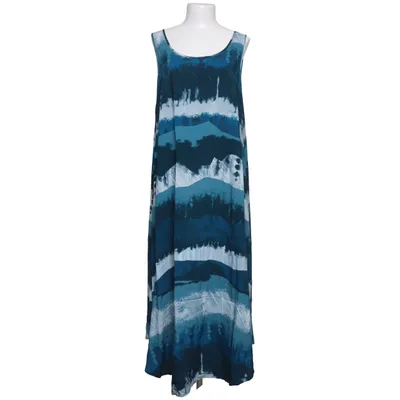 Maxi jurk (Blauw, Wit, Meerkleurig) van Ulla Popken Viscose