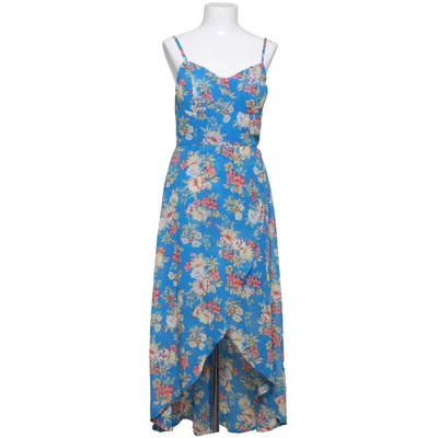 Maxi jurk (Blauw, Meerkleurig) van Lily Rose Viscose