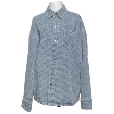 Överskjorta (Structured Detail Denim Shirt) från NA-KD Bomull