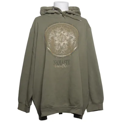 Hoodiekjole (Grøn) fra Rainbow Bomuld, Polyester