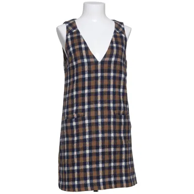 Robe (Marron, Bleu, Blanc) de Arnold Palmer Polyester, Laine