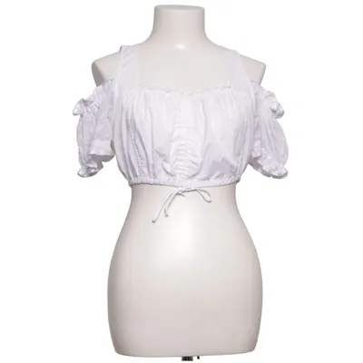 Dirndlblus (Vit) från Country Line Bomull, Polyester