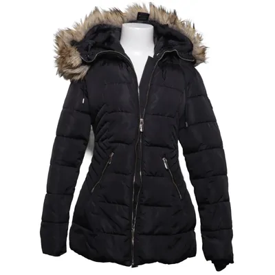 Winterjacke (Schwarz) von Roco Baroco Bio-Baumwolle, Polyester