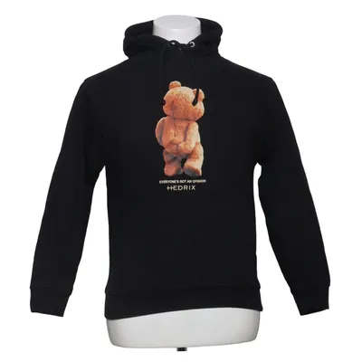 Hættetrøje (Sort) fra Hedrix Bomuld, Polyester