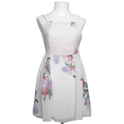 Kjole (Hvid, Flerfarvet) fra Farm Polyester